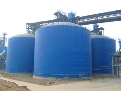 康平水泥钢板库改造